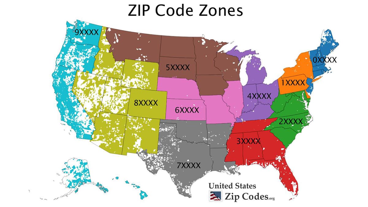Zip code Mỹ là gì? Cách xác định mã Zip code