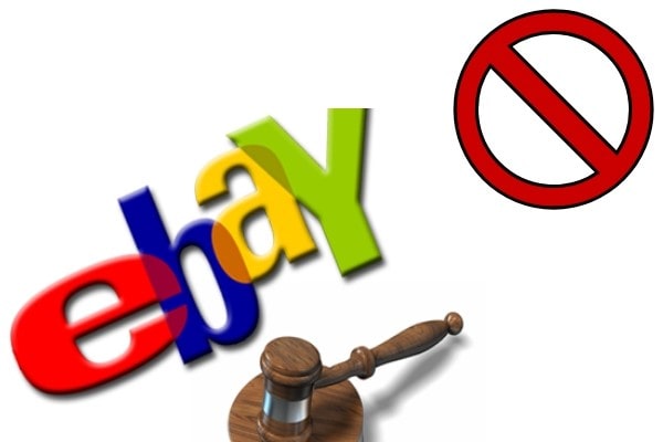 Những mặt hàng bị cấm, không được bán trên eBay