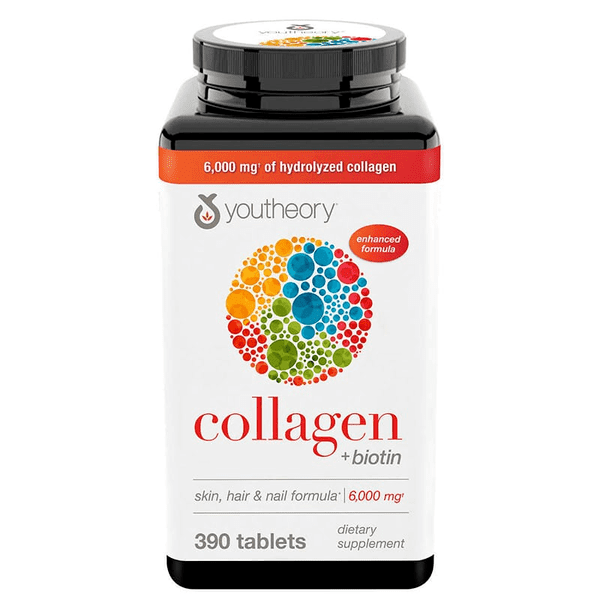 Collagen Youtheory with Biotin Type 1 2 & 3