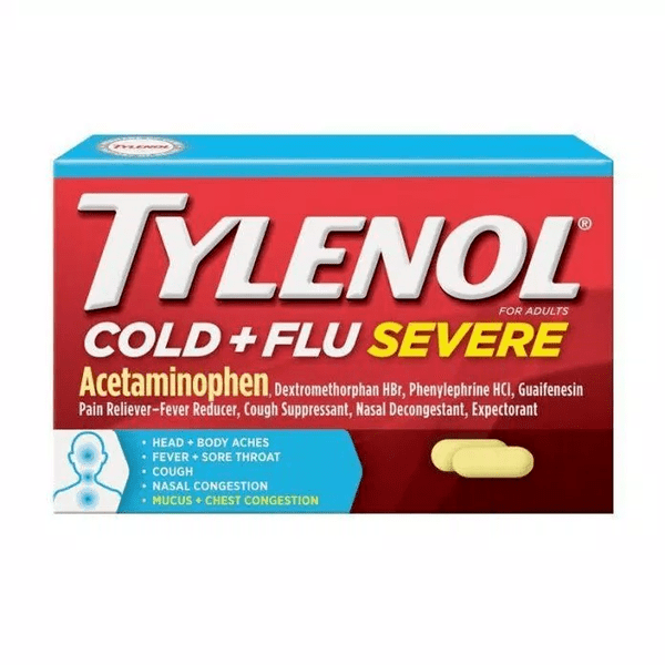 Thuốc Tylenol Cold and Flu 