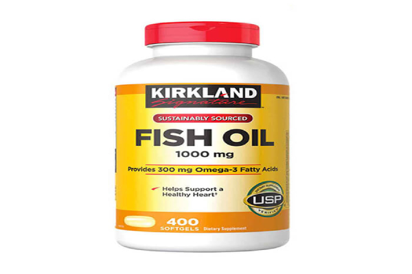 Viên uống bổ mắt Fish Oil 1000mg Kirkland