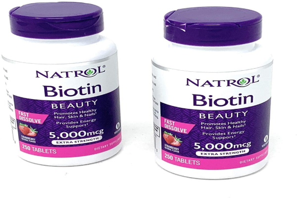 Thuốc mọc tóc Natrol Biotin